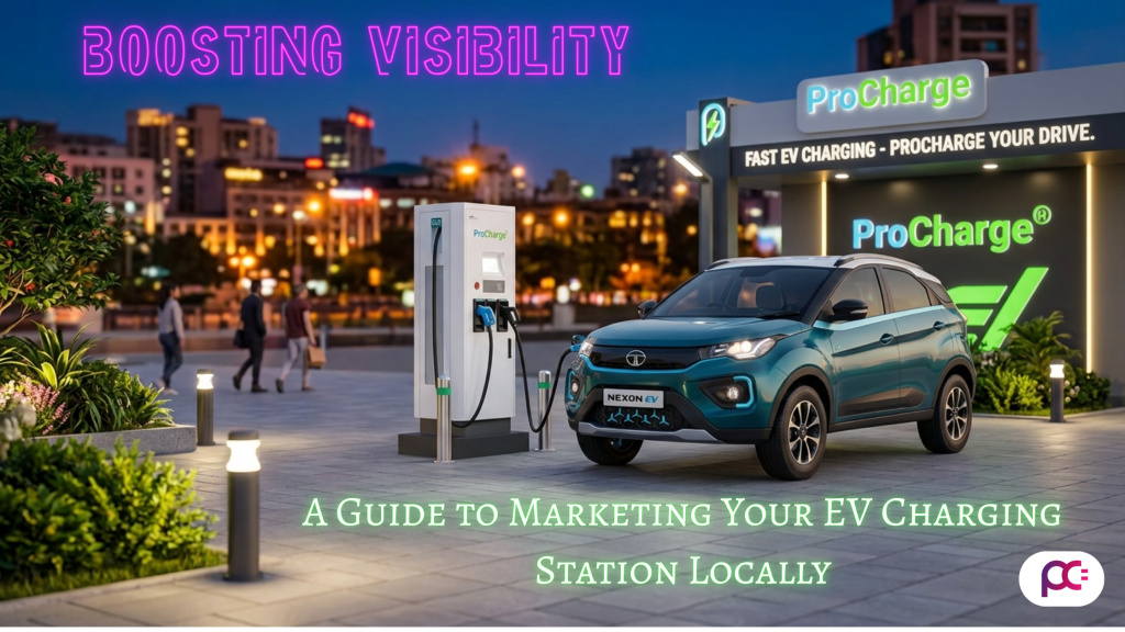 Local marketing for EV charging stations