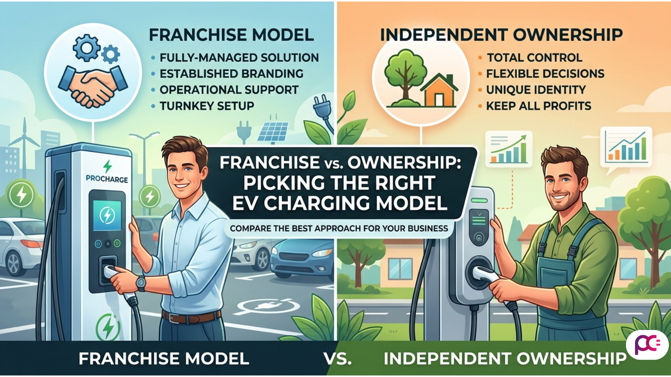 Franchise vs. Ownership: Picking the Right EV Charging Model