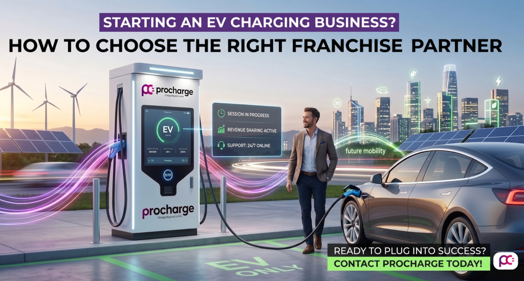 how to choose an EV charging franchise partner