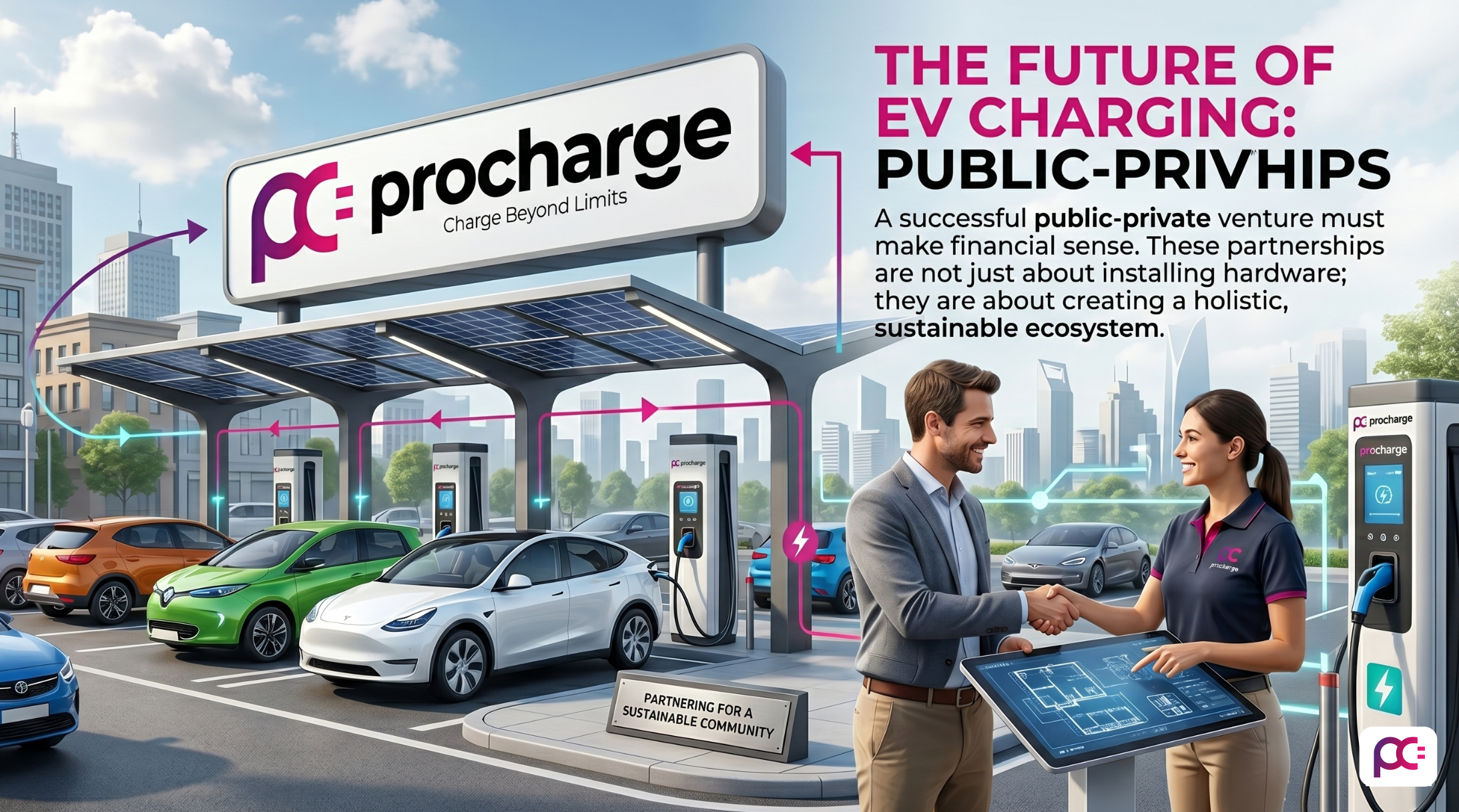 Why Public-Private Partnerships Are the Future of EV Charging