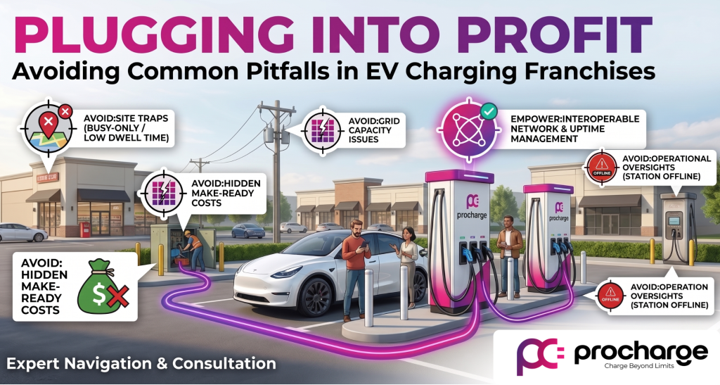 EV charging franchise mistakes to avoid