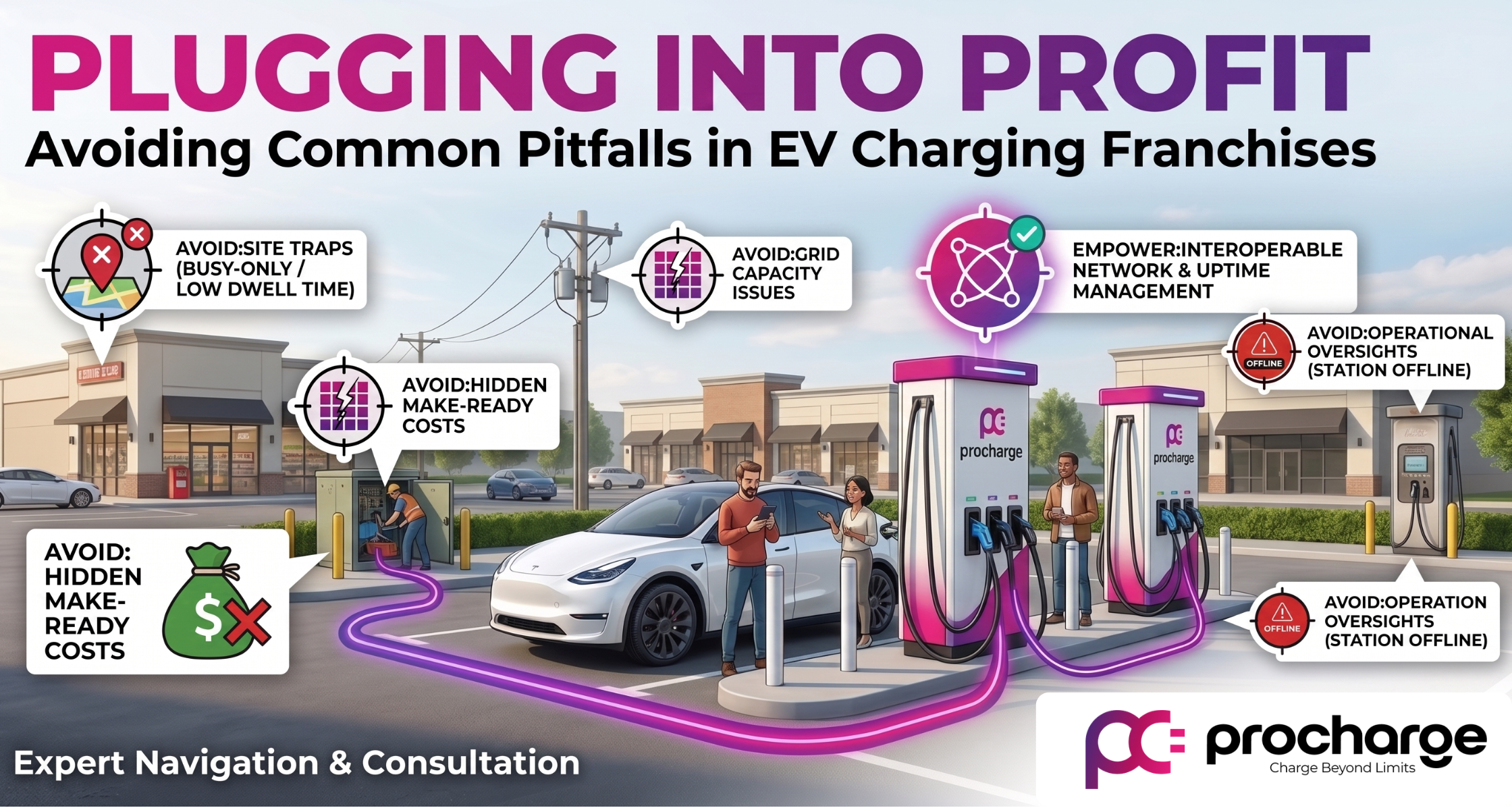 Plugging into Profit: Avoiding Common Pitfalls in EV Charging Franchises